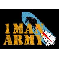 1MANARMY 1MANARMY Airbrush maszkoló fólia 1/32 HK Models B-25J Mitchell The Strafer katonai repülőgép modellhez