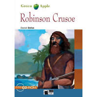 BLACK CAT READERS GREEN APPLE EDITION 1 - ROBINSON CRUSOE + CD-ROM – Daniel Defoe