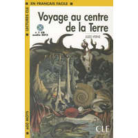  LECTURES CLE EN FRANCAIS FACILE NIVEAU 1: VOYAGE AU CENTRE DE LA TERRE + CD MP3 – Jules Verne