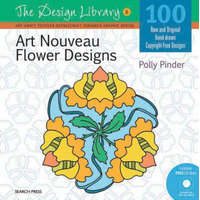  Design Library: Art Nouveau Flower Designs (DL06) – Polly Pinder