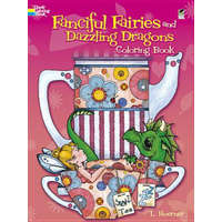  Fanciful Fairies and Dazzling Dragons Coloring Book – L Hoerner