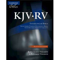  KJV/RV Interlinear Bible, Black Calfskin Leather, RV655:X