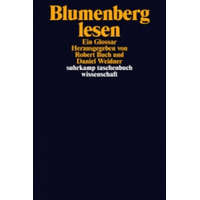  Blumenberg lesen – Daniel Weidner,Robert Buch