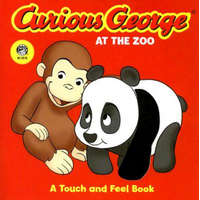  Curious George at the Zoo (CGTV Touch-and-Feel Board Book) – H A Rey
