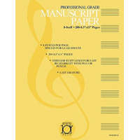  House of Joy Music Deluxe Professional 8-Staff Manuscript Paper – Ken Joy