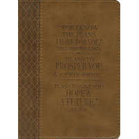  For Know the Plans I Have for You Lux-Leather Journal: Brown – Christian Art Gifts