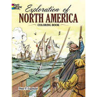  Exploration of North America Coloring Book – Peter F. Copeland