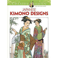  Creative Haven Japanese Kimono Designs Coloring Book – Ming-Ju Sun