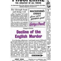  Decline of the English Murder – George Orwell