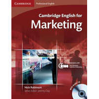  Cambridge English for Marketing Student's Book with Audio CD – Nick Robinson