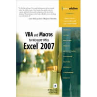  VBA and Macros for Microsoft Office Excel 2007 – Bill Jelen