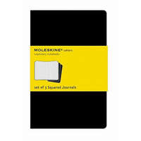 Moleskine Squared Cahier - Black Cover (3 Set) – Moleskine