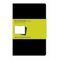  Moleskine Plain Cahier - Black Cover (3 Set) – Moleskine