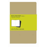  Moleskine Plain Cahier - Kraft Cover (3 Set) – Moleskine