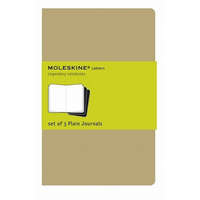Moleskine Plain Cahier - Kraft Cover (3 Set) – Moleskine
