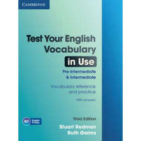  Test Your English Vocabulary in Use Pre-intermediate and Intermediate with Answers – Stuart Redman,Ruth Gairns