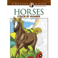 Creative Haven Horses Color By Number Coloring Book – George Toufexis