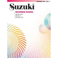 Suzuki Recorder School, Alto Recorder. Vol.4 – Shinichi Suzuki