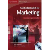  Cambridge English for Marketing, w. Audio-CD – Nick Robinson