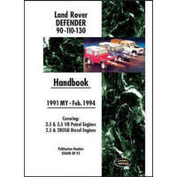  Land Rover Defender 90 110 130 Handbook 1991-Feb.1994 MY