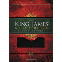 KJV Study Bible, Large Print, Bonded Leather, Black, Red Letter – Thomas Nelson