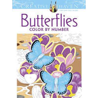 Creative Haven Butterflies Color by Number Coloring Book – Jan Sovák