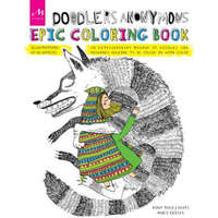  Doodlers Anonymous Epic Coloring Book – Rony Tako