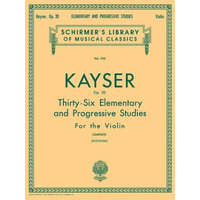 36 Elementary & Progressive Studies, Op. 20 – Heinrich Ernst Kayser,Louis Svecenski