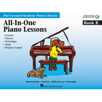  All-in-one Piano Lessons Book B – Barbara Kreader,Fred Kern,Phillip Keveren,Mona Rejino