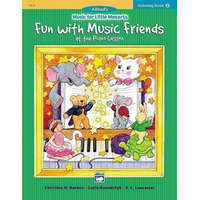  Music for Little Mozarts Coloring Book, Bk 2: Fun with Music Friends at School – Gayle Kowalchyk,Christine Barden,E. Lancaster