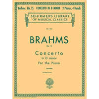 Concerto No. 1 in D Minor, Op. 15 (2-Piano Score): National Federation of Music Clubs 2014-2016 Selection Piano Duet – Brahms Johannes,Johannes Brahms,Edwin Hughes