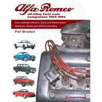  Alfa Romeo All-Alloy Twin CAM Companion, 1954-1994: Four-Cylinder History, Care, and Restoration: Giulietta, Giulia, and Alfetta Families – Pat Braden
