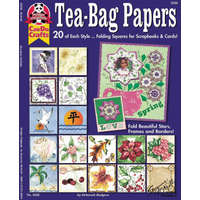 Tea-Bag Papers: 20 of Each Style...Folding Squares for Scrapbooks & Cards! – Deborah Rodgers