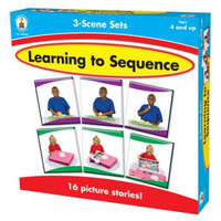  Learning to Sequence 3-Scene: 3 Scene Set – 140088,Carson-Dellosa Publishing,Carson-Dellosa Publishing
