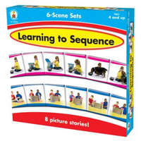  Learning to Sequence 6-Scene: 6 Scene Set – 140090,Carson-Dellosa Publishing,Carson-Dellosa Publishing
