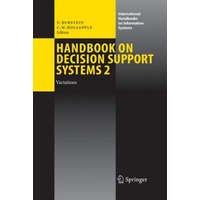  Handbook on Decision Support Systems 2 – Frada Burstein,Clyde W. Holsapple