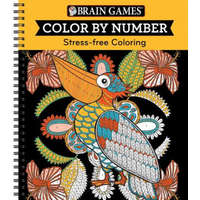  Brain Games - Color by Number: Stress-Free Coloring (Orange) – Ltd Publications International