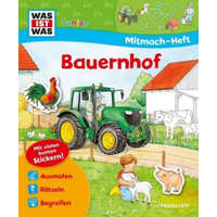  WAS IST WAS Junior Mitmach-Heft Bauernhof – Silke Voigt,Achim Schuhmann