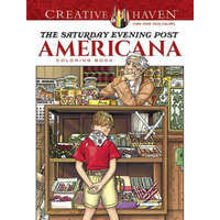  Creative Haven The Saturday Evening Post Americana Coloring Book – Marty Noble