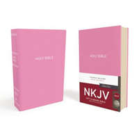  NKJV, Gift and Award Bible, Leather-Look, Pink, Red Letter, Comfort Print – Thomas Nelson