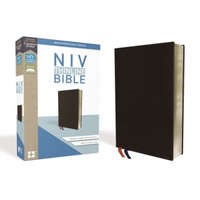  NIV, Thinline Bible, Bonded Leather, Black, Red Letter Edition – Zondervan