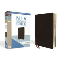NIV, Thinline Bible, Bonded Leather, Black, Red Letter Edition – Zondervan