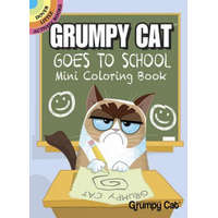  Grumpy Cat Goes to School Mini Coloring Book – John Kurtz