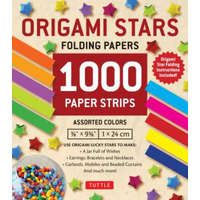  Origami Stars Papers 1,000 Paper Strips in Assorted Colors – Tuttle Publishing