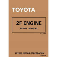  Toyota 2F Engine Repair Manual: Aug. 1980 – Toyota Motor Corporation