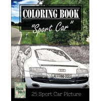  Sportcar Greyscale Photo Adult Coloring Book, Mind Relaxation Stress Relief: Just added color to release your stress and power brain and mind, colorin – Banana Leaves