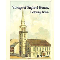  Vintage of England Homes. Coloring Book. – K S Bank