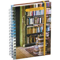 At Home with Books Mini Notebook