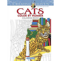 Creative Haven Cats Color by Number Coloring Book – George Toufexis