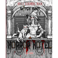  Adult Coloring Book Horror Hotel – A.M. SHAH